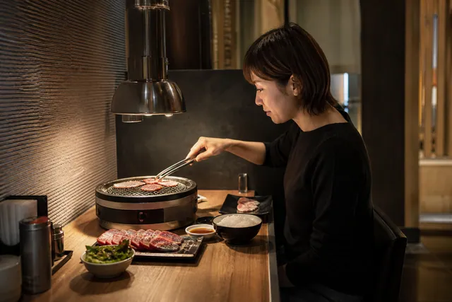 Solo yakiniku restaurant