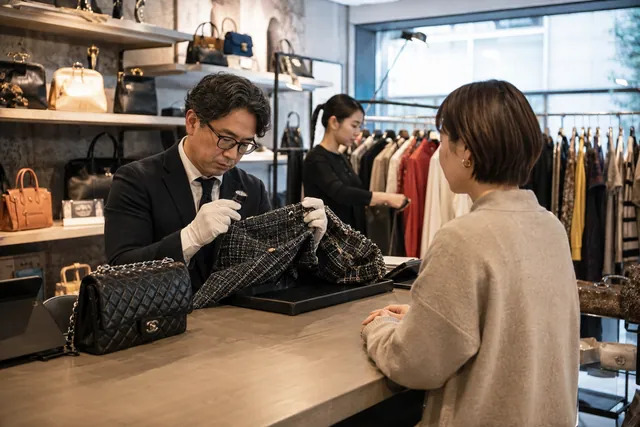 Tasarımcı moda için doğrulamalı konsinye mağazası
