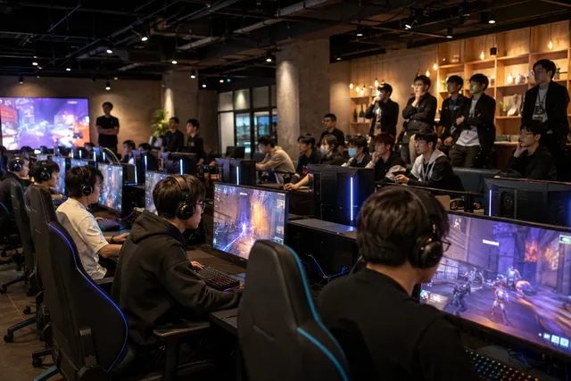 Tournament-ready esports café