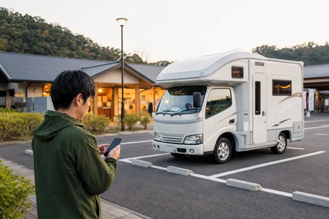 Marketplace de vagas para pernoite em campervan