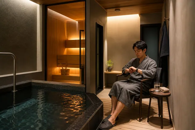 Phòng xông hơi riêng đặt theo khung giờ