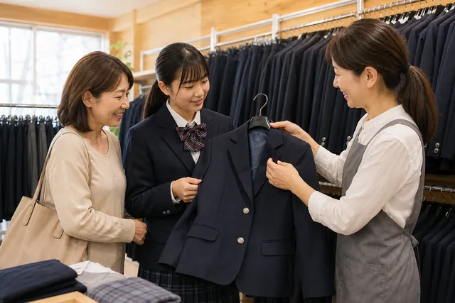 Loja especializada em uniformes escolares usados