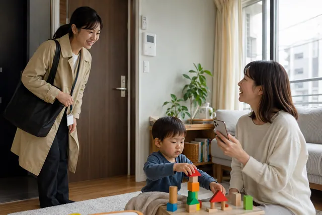 Verified on-demand childcare booking platform